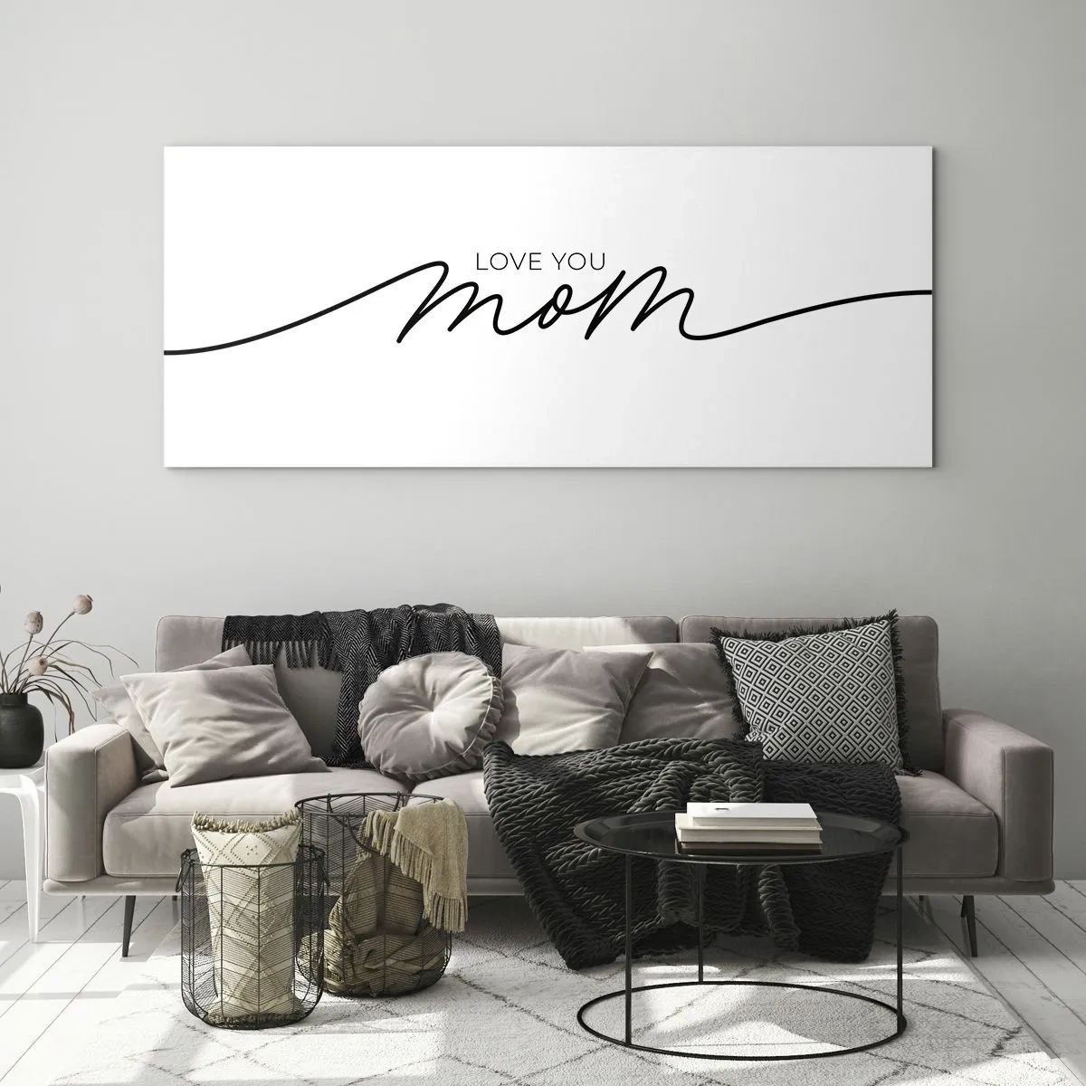 Quadro em vidro - Uma grande emoção - 120x50 cm