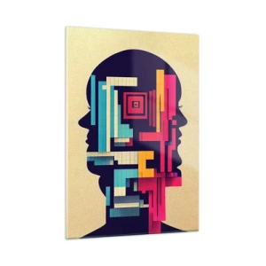 Quadro em vidro - Novos títulos - 50x70 cm