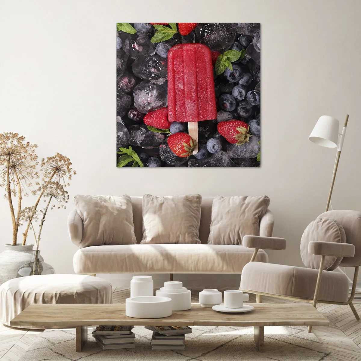 Quadro em tela - O sabor de um verão quente - 70x70 cm