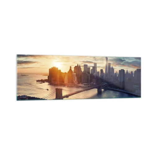 Quadro em vidro - Monumento da cultura ocidental - 160x50 cm