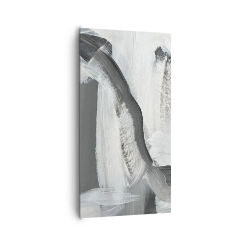 Quadro em tela - Um movimento decisivo - 65x120 cm