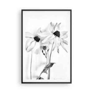 Pôster com moldura preta - Ninguém quer estar sozinho - 61x91 cm