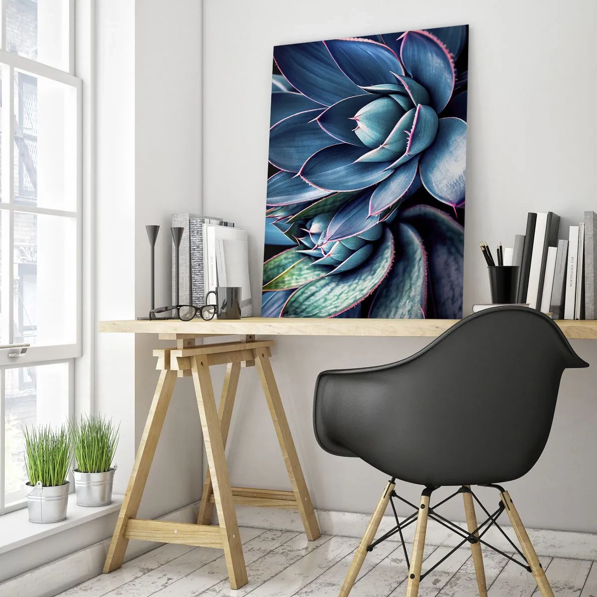 Quadro em vidro - Força vital - 50x70 cm