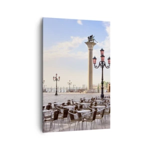 Quadro em tela - Bem-vindo, está tudo pronto - 80x120 cm