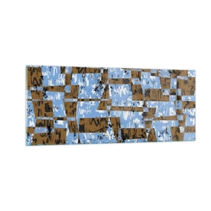 Quadro em vidro - Recorte não popular - 100x40 cm