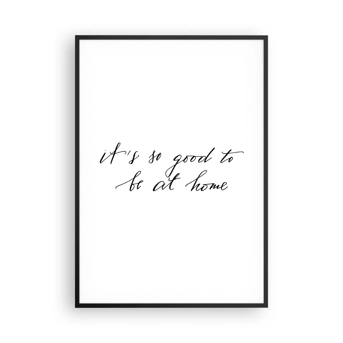 Pôster com moldura preta - Toda a verdade - 70x100 cm