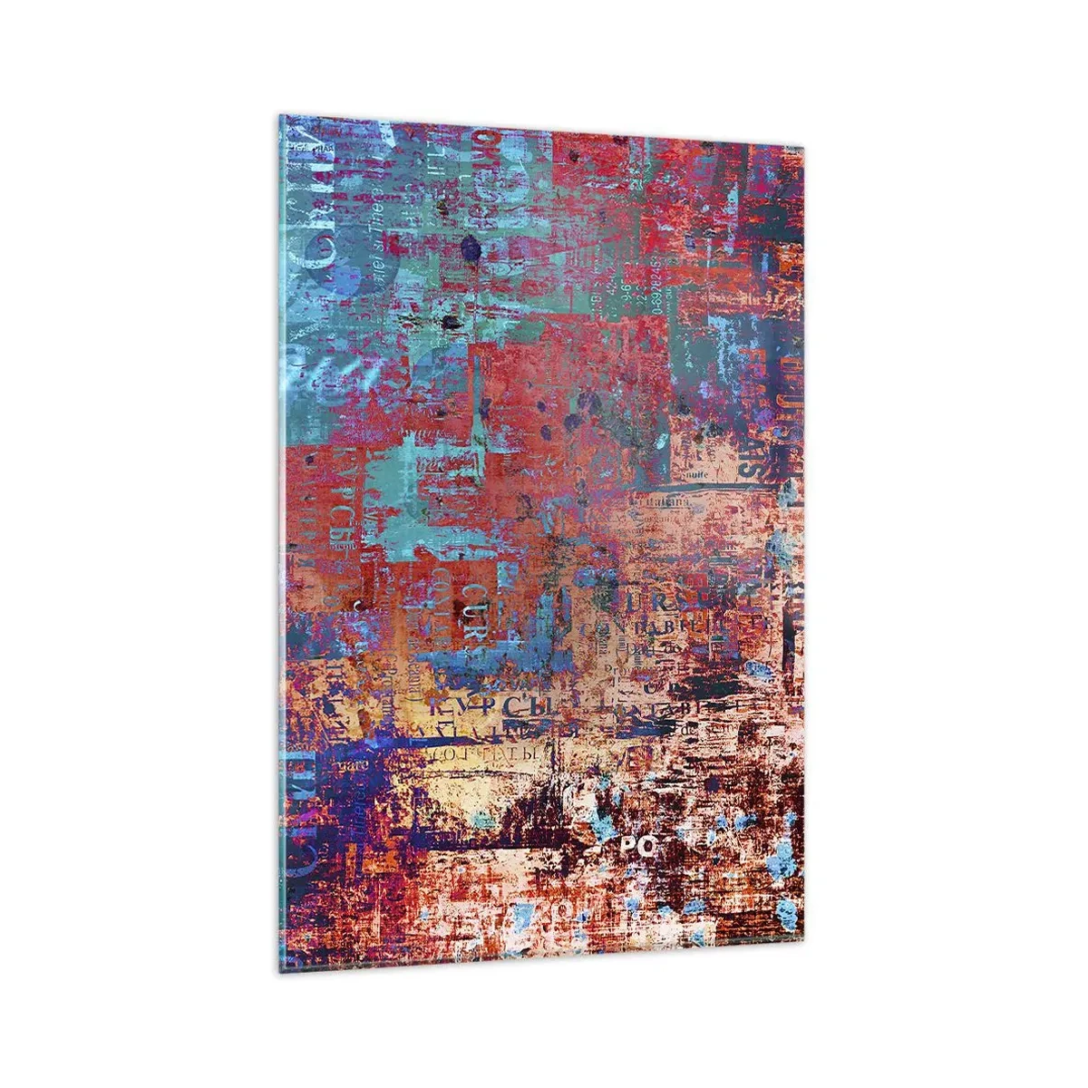 Quadro em vidro - Memória e esquecimento - 80x120 cm