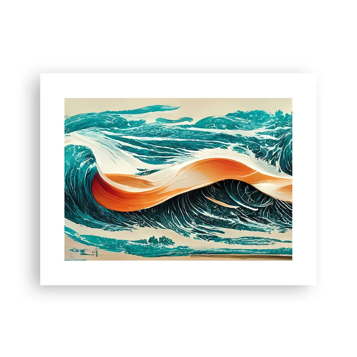 Pôster - O sonho de um surfista - 40x30 cm