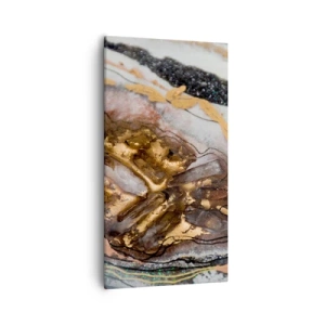 Quadro em tela - O elemento terra - 55x100 cm