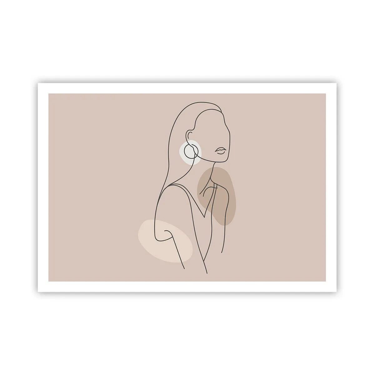 Pôster - Um ícone da feminilidade - 100x70 cm