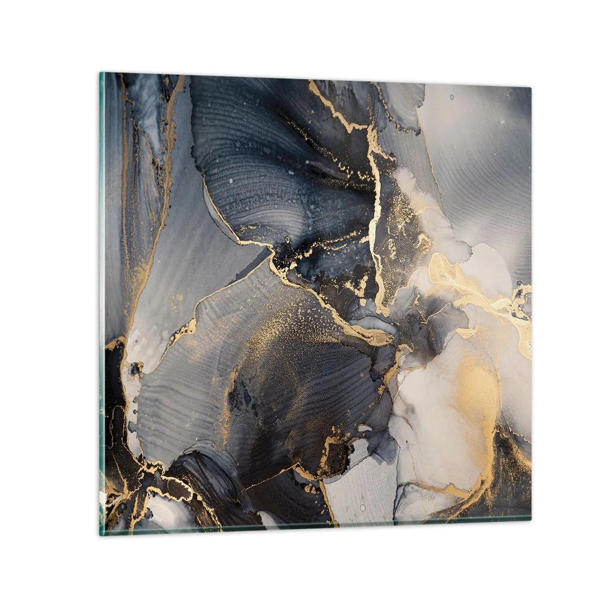 Quadro em vidro - A vida da pedra - 50x50 cm