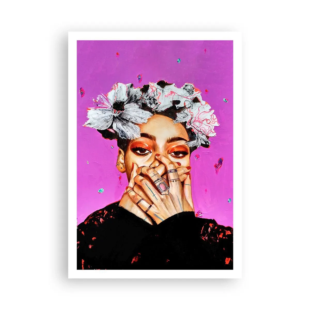 Pôster - Um pouco louco - 70x100 cm