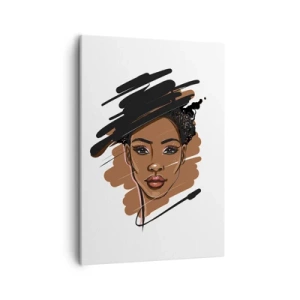 Quadro em tela - Doce como chocolate - 50x70 cm