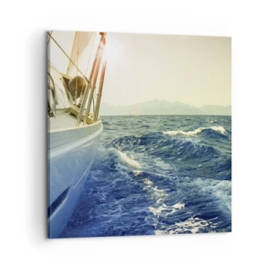 Quadro em tela - Depois da aventura - 60x60 cm