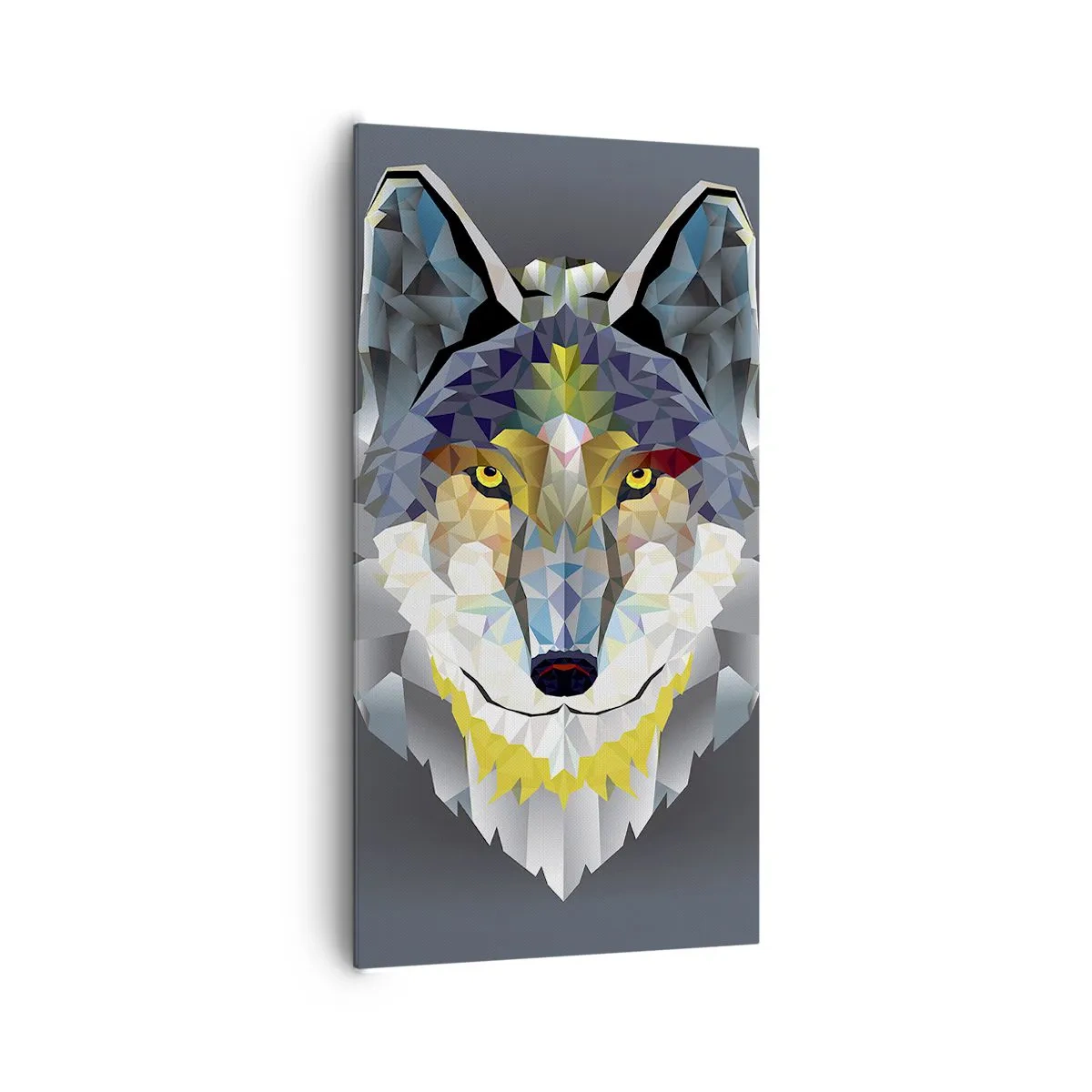 Quadro em tela - Quem não quer ser lobo, não lhe veste a pele - 65x120 cm