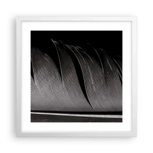 Pôster em moldura branca - A caneta – um design maravilhoso - 40x40 cm