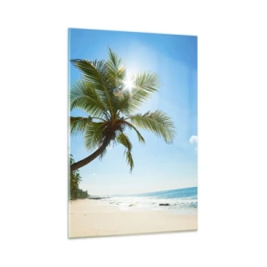 Quadro em vidro - Não mostre a ninguém - 80x120 cm
