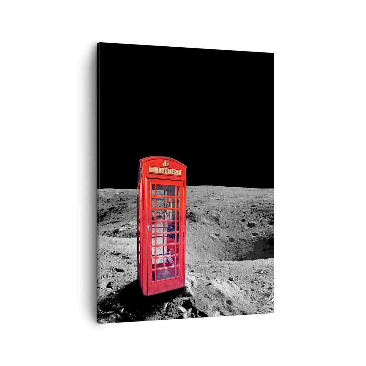 Quadro em tela - Piada espacial - 50x70 cm