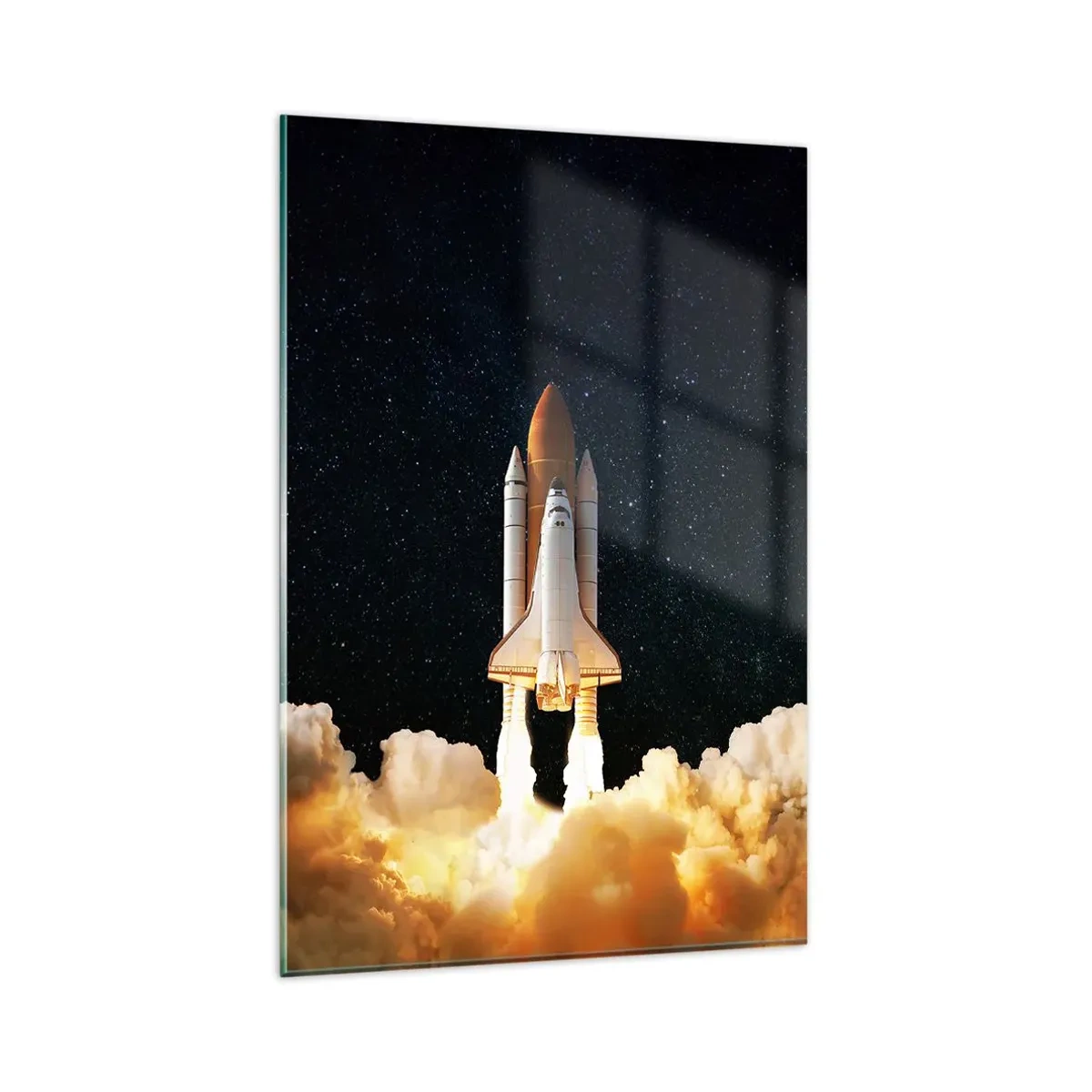 Quadro em vidro - Ad astra! - 80x120 cm