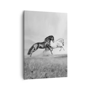 Quadro em tela - Anjos e demônios - 50x70 cm