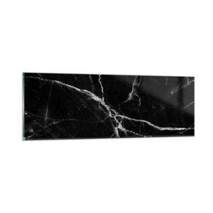 Quadro em vidro - A vida secreta da pedra - 90x30 cm