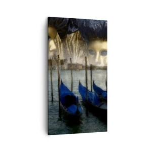 Quadro em tela - Hora do Carnaval - 45x80 cm