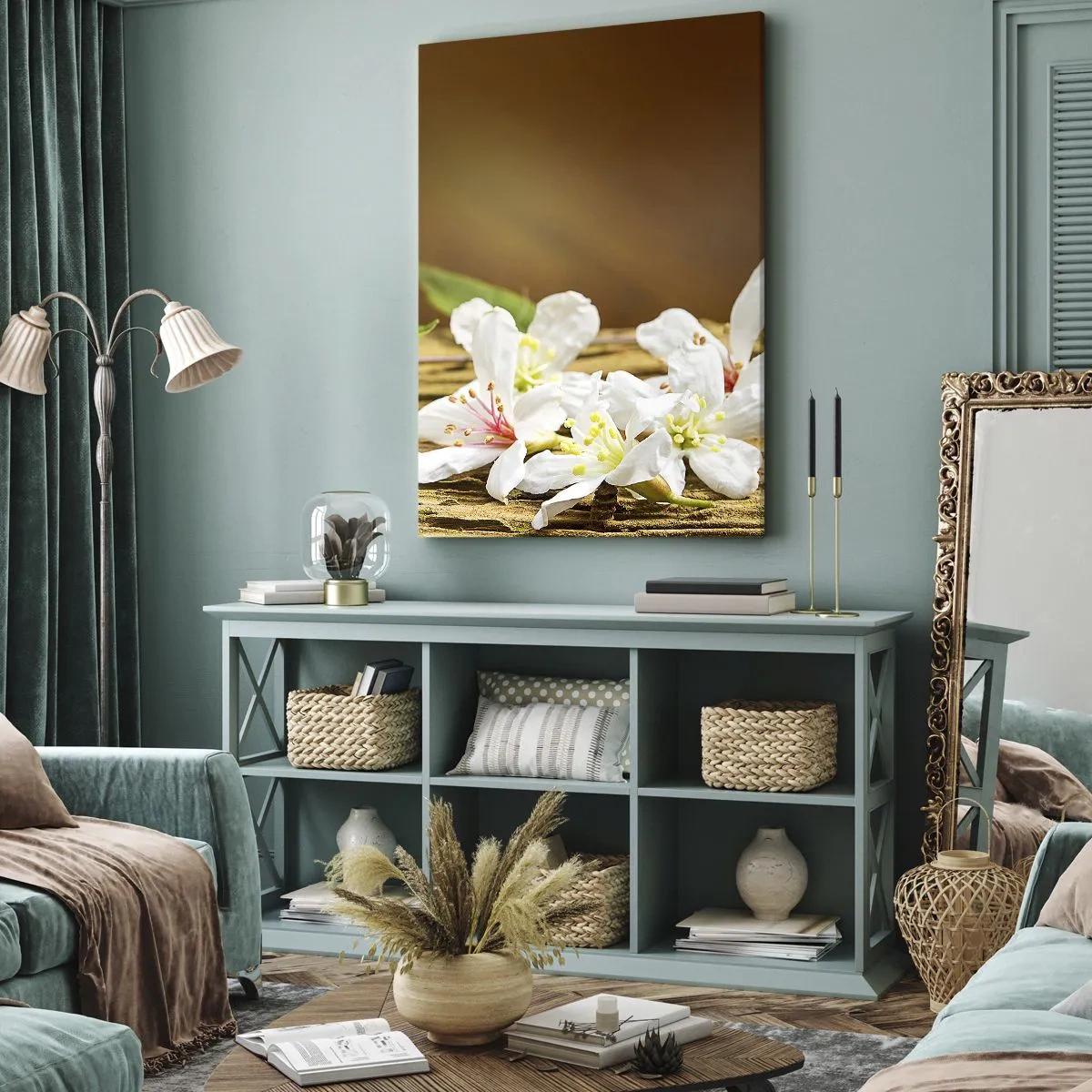 Quadro em tela - Uma promessa inocente - 80x120 cm