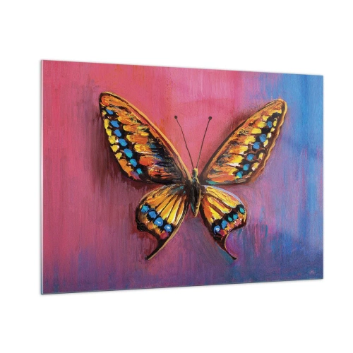 Quadro em vidro - Uma joia da natureza - 100x70 cm