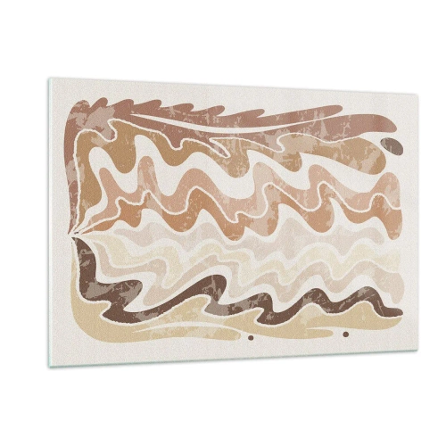 Quadro em vidro - Boa energia – boas emoções - 120x80 cm