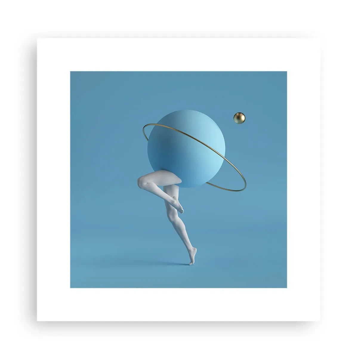 Pôster - Planetas a enlouquecer - 30x30 cm