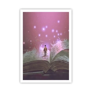 Pôster - Um convite para outro mundo - leia! - 70x100 cm