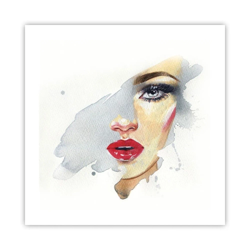 Pôster - Reflexão numa gota de água - 50x50 cm