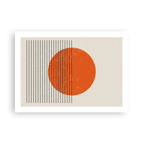 Pôster - Sempre sol - 70x50 cm