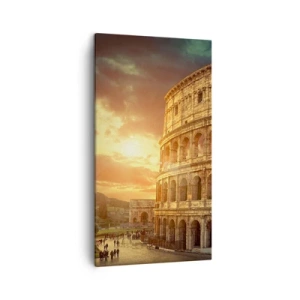 Quadro em tela - Monumento colossal - 45x80 cm