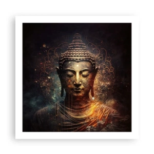 Pôster - Equilíbrio espiritual - 60x60 cm