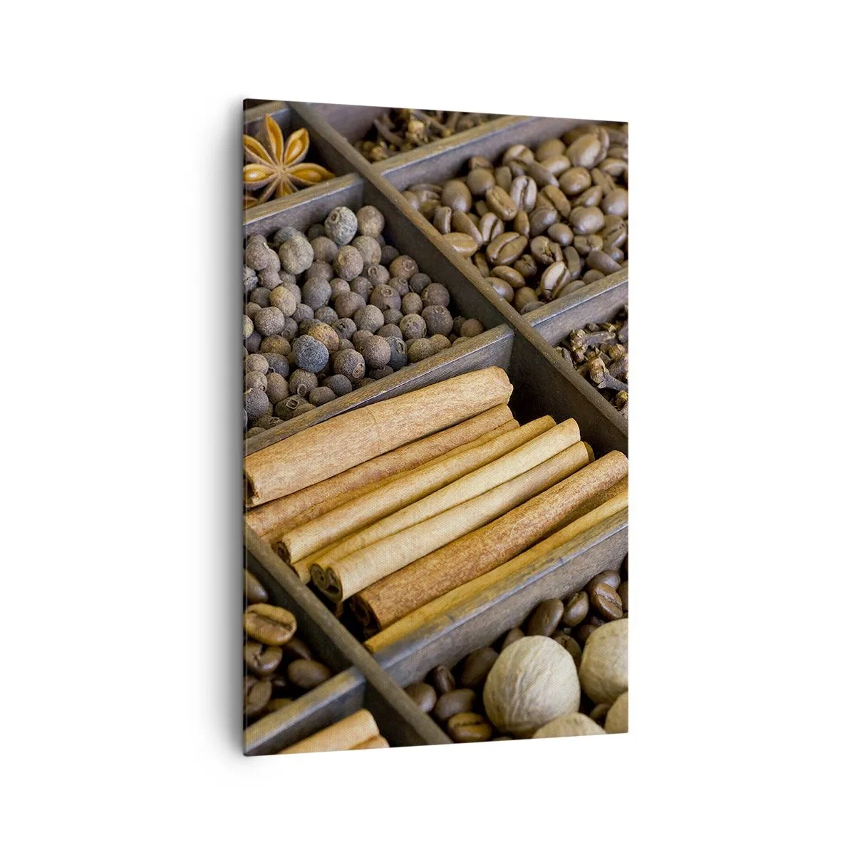 Quadro em tela - Um tesouro de aromas - 80x120 cm