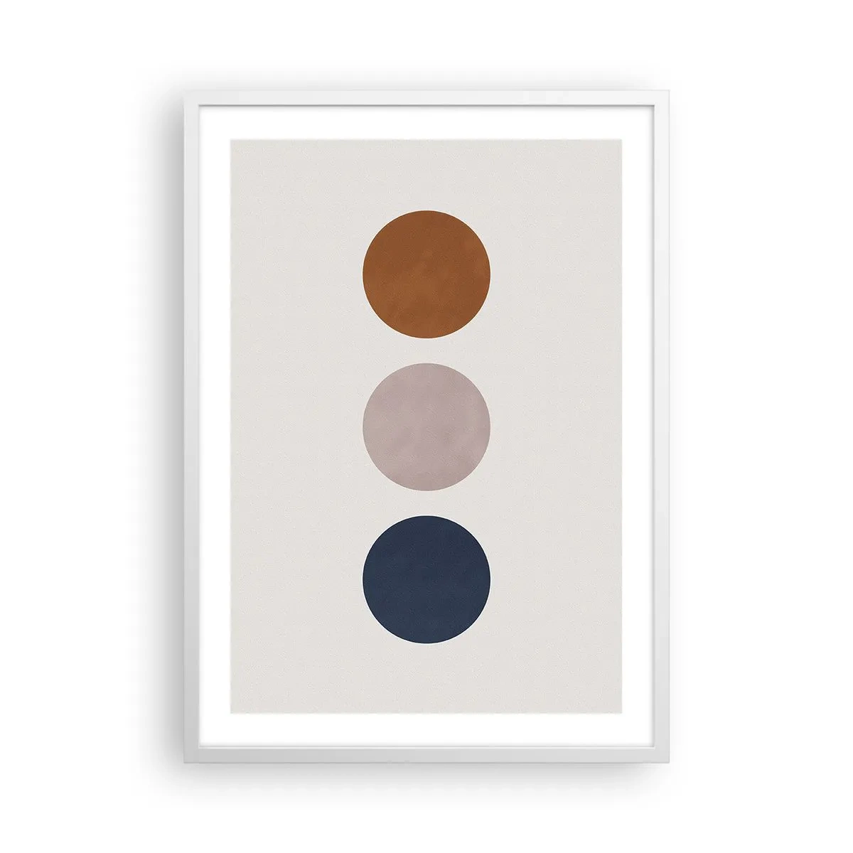 Pôster em moldura branca - Um símbolo de excelência - 50x70 cm