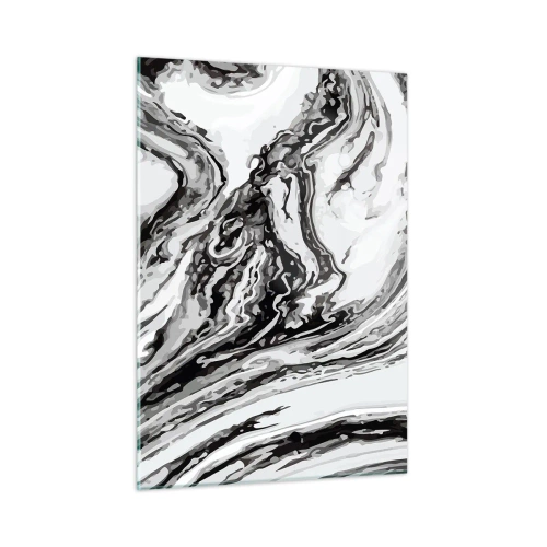 Quadro em vidro - No princípio, era o caos - 50x70 cm