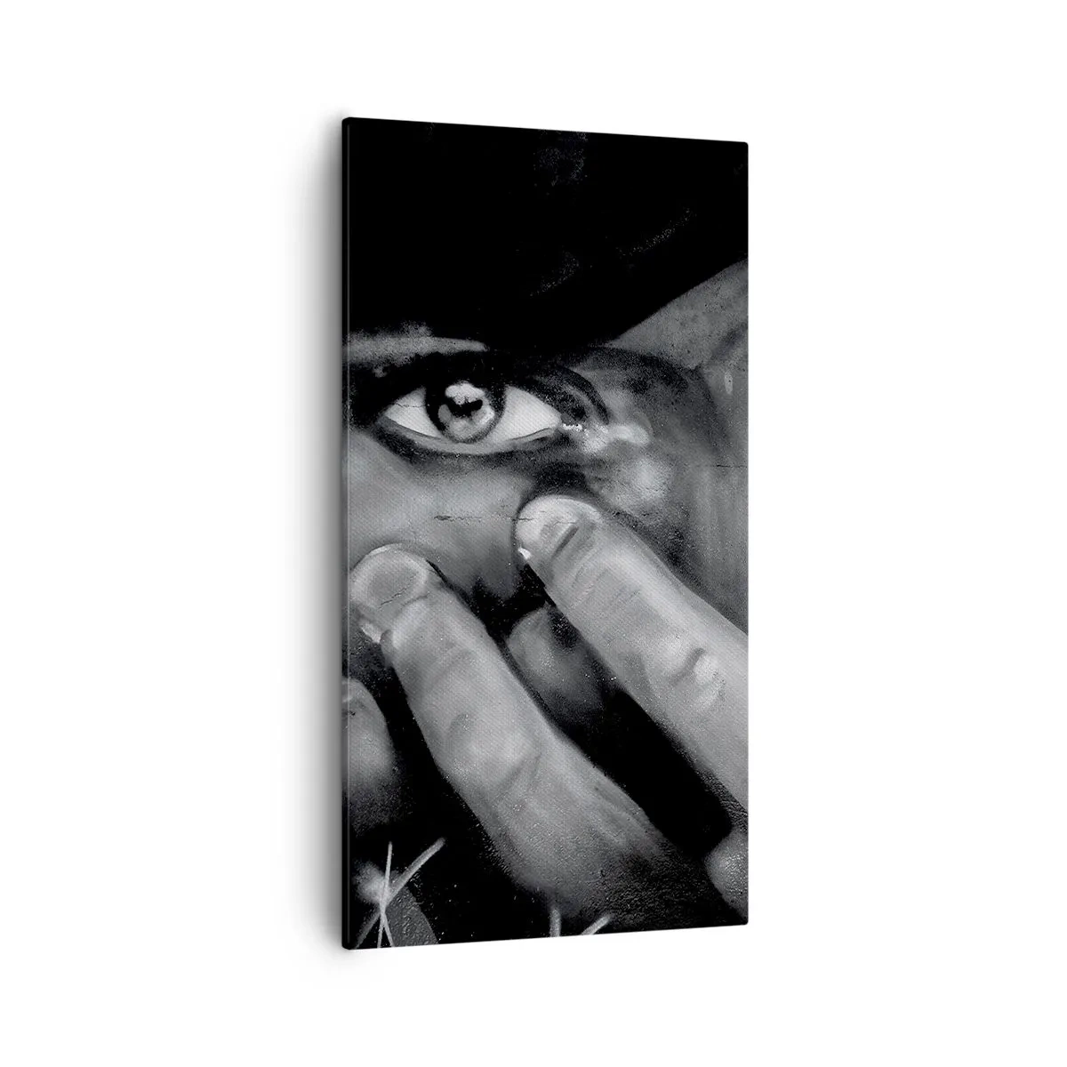 Quadro em tela - Não vou dizer quem pintou - 55x100 cm