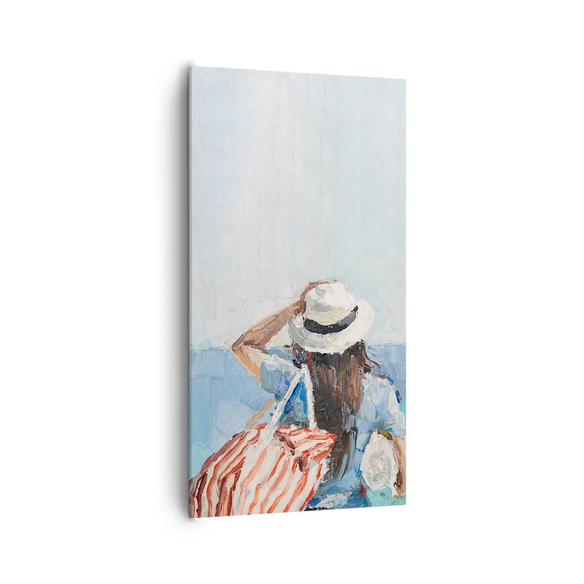 Quadro em tela - Bem-vindo às suas férias - 65x120 cm