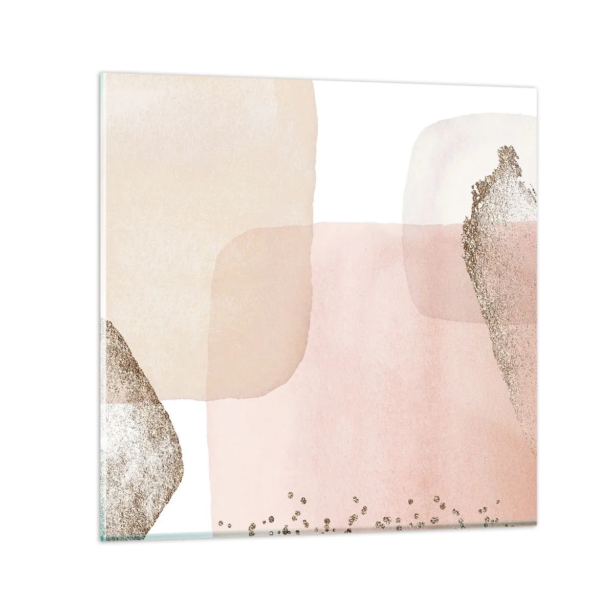 Quadro em vidro - Olhar através da cor - 40x40 cm