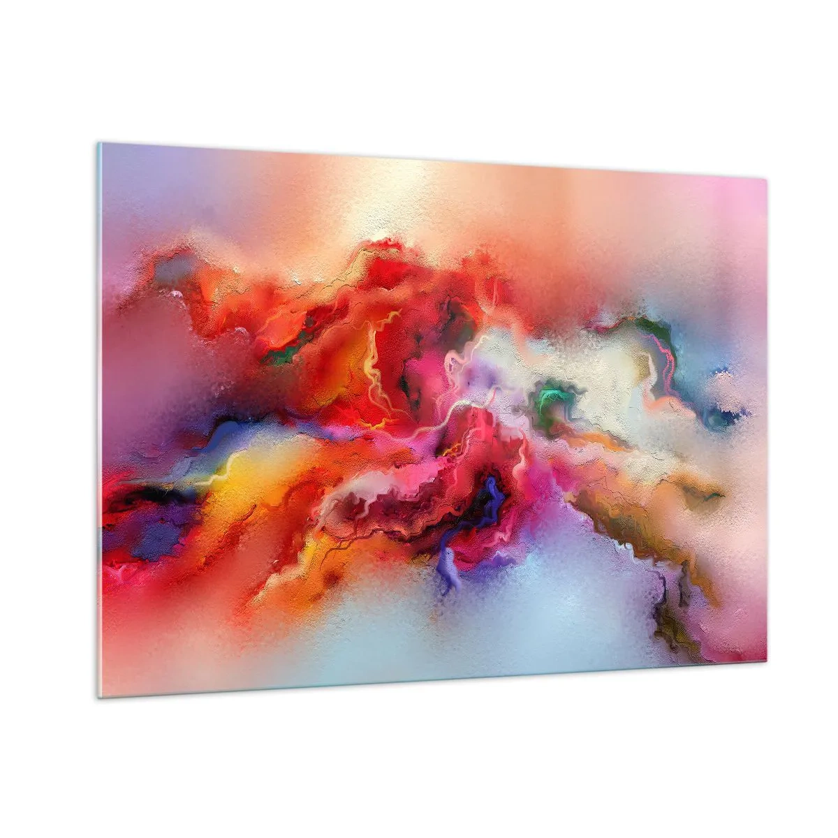 Quadro em vidro - Como capturar os sonhos - fumo - 100x70 cm