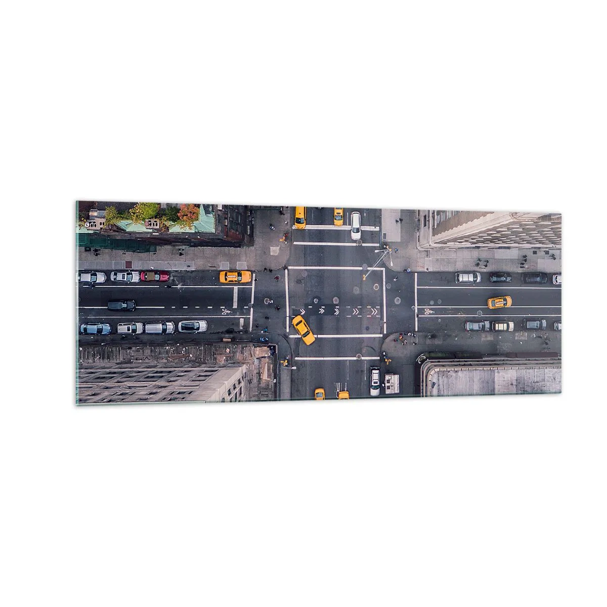 Quadro em vidro - Escolha simples - 140x50 cm