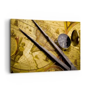 Quadro em tela - Onde estão esses tesouros? - 100x70 cm