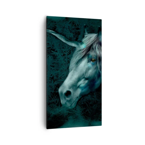 Quadro em tela - Na floresta de conto de fadas - 55x100 cm