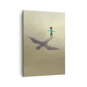 Quadro em tela - Herói do futuro - 50x70 cm