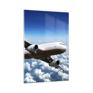 Quadro em vidro - Afaste-se de tudo isso - 80x120 cm