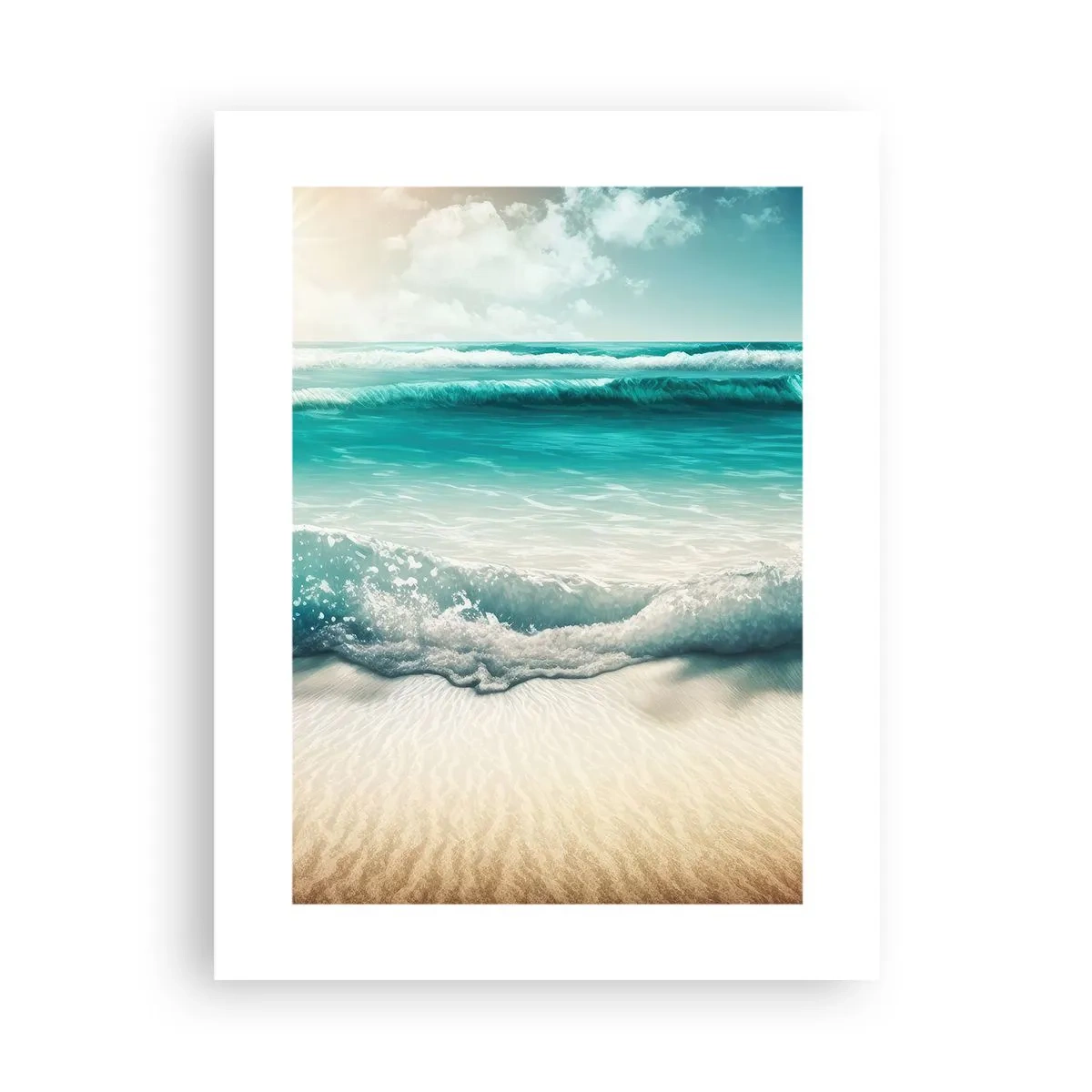 Pôster - A paz do oceano - 30x40 cm