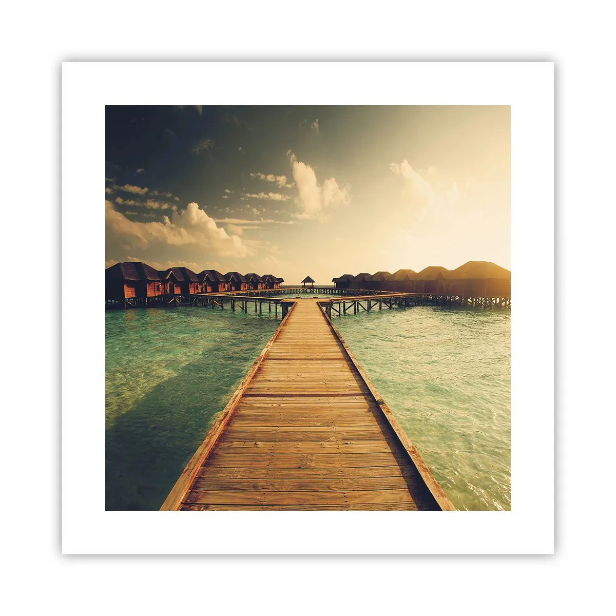 Pôster - Um convite caloroso - 40x40 cm