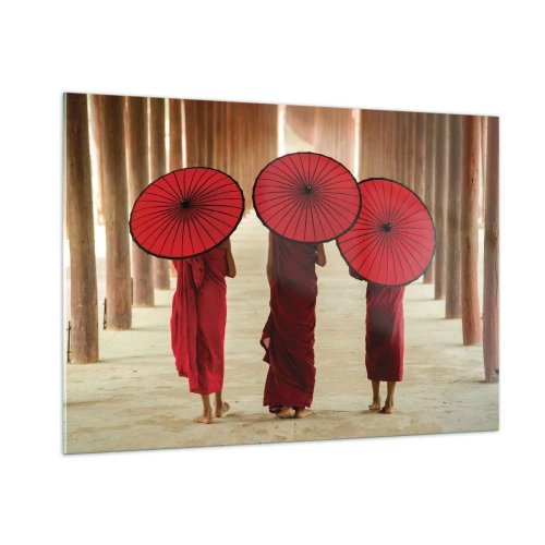 Quadro em vidro - A caminho da Terra Pura - 100x70 cm